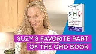 What is Suzy Amis Cameron's Favorite part of The OMD Book?