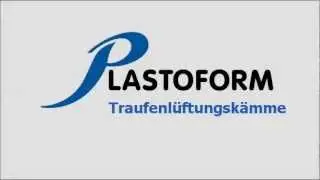 Herstellung von Traufenl&uuml;ftungsk&auml;mme der Firma Plastoform