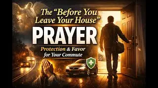 SPEAK THIS Prayer Before Leaving Your House | Divine Protection & Favor