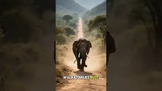The Elephant Who Traveled 12 Miles to Say Goodbye  #elephantlove #animalgoodbye #americanstories