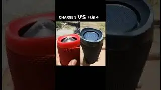 JBL Charge 3 vs JBL Flip 4 Bass test