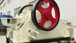 ZXC106 jaw crusher is designed for crushing of various hard materials #jawcrusher #primarycrusher