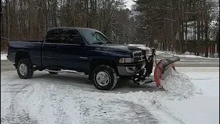 2nd Gen Cummins Snow-Plowing