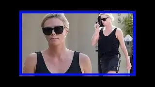 Charlize theron goes shopping in west hollywood dressed in a miniskirt | CNN latest news