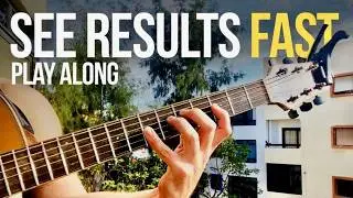 5 Minute Spider Routine Guitar Warm Up (PLAY ALONG)