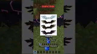 Angel steel wings Minecraft addon! 🪽 #shorts