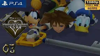 [PS4 1080p 60fps] Kingdom Hearts 1 Walkthrough Part 3 Traverse Town - KH HD 1.5 + 2.5 Remix