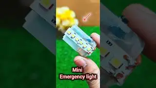 Mini Emergency light #experiment #youtubeshorts #trending #viral #shorts