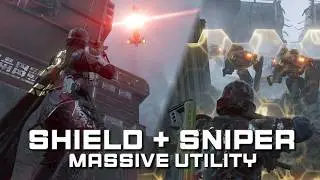 ADVANCED MARKSMAN RIFLE And DIRECTIONAL SHIELD Work Together SO WELL On Cyberstan! | Helldivers 2