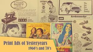 Must See Print Ads of 1960's & 70'S - Bata, Usha, Philips, Coca Cola & More...