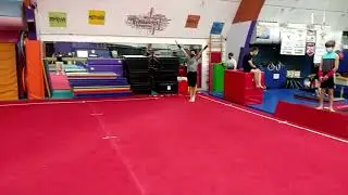 Back Extension Roll to Handstand