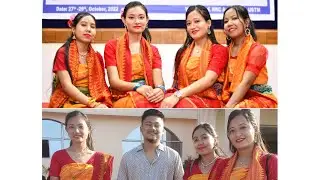 Performed Bardwi Sikhla, bodo folk dance | Met Thortingo, bodo singer | International Seminar Botany