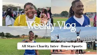 Living Alone Diary 4 // Life as a Business Owner in Lagos // All Stars Charity Interhouse Sports