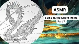 ASMR Spike Tailed Drake Stippling | Part 7