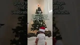 First Christmas With A Baby #newmomlife #rainbowbaby #babysfirstchristmas