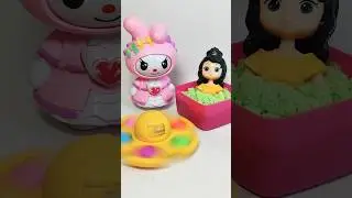 My Melody Love Yellow Princess Disney Elsa! Kineticsand fun 🤯😊😱