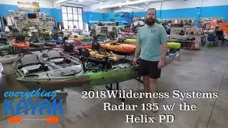 2018 Wilderness Systems Radar 135 with the Helix PD