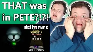 Глава 3 Deltarune - Друзья до конца (фанатская работа) - @PootStablook | Реакция Fort_Master