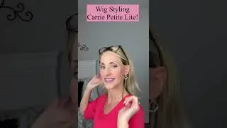 Wig Styling Jon Renau Carrie Lite Petite! #shorts
