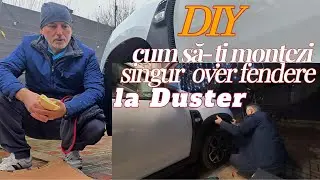 DIY cum sa ti montezi singur overfendere la Duster #4x4 #duster #overfender
