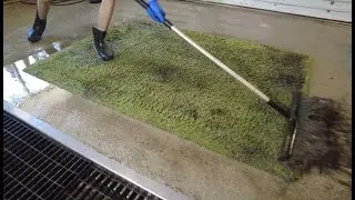 Extremely Dirty Carpet Cleaning | ASMR Satisfying Video- Washing after 5 YEARS