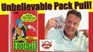 Enjoy this Random, UNBELIEVABLE 1990 Fleer Football Pack Pull!  ($3.50 to $80 ++)