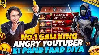 SINGLE AWM KING RG GAMER CRYING ON LIVE 😭🤬 - FREE FIRE INDIA 🇮🇳