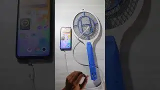 how to charge your phone using a fly zapper ⚡ #experiment #ytshorts #rapidcharging
