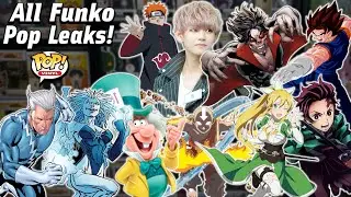 All Current Funko Pop Leaks | Avatar The Last Airbender | Sword Art Online | Naruto | One Piece
