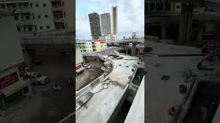 First Flyover Bridge Cicle In Phnom Penh Almost Fisnih