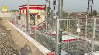 Railway electrification  ssp building  ,.. handling power 25 kv.. @ working