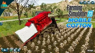 Harvesting Cotton and Making Bale, Selling | Farming Simulator 23 Gameplay in Urdu hindi fs23
