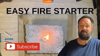 DIY firestarter for EDC or your bug out bag￼