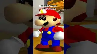 My brain when I enter a room #shorts
