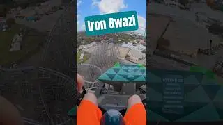 Ride Iron Gwazi Busch Gardens Tampa #planitpark #buschgardens