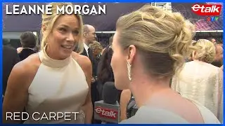 Leanne Morgan spotted Reba McEntire on the Emmys red carpet