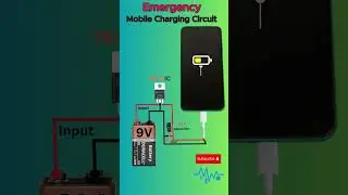 ⚡ Simple Emergency Mobile Charger 🔋 Power Bank DIY #Shorts #powebank #charger #smartphone