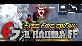 INTRO FRONTAL GAMING X RADIKA FF FREE FIRE EDITING - EDITOR FRONTAL GAMING
