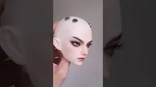 #Shorts | Loongsoul Black Dragon Transformation | BJD Faceup Process