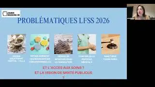 Webinaire mobilisation contre la LFSS 2026