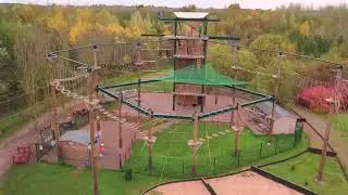 high and low rope courses Setup | Setup Of Multi Activities India adventures