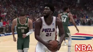 Milwaukee Bucks VS Philadelphia 76ers | Gameplay Highlights | Freseason Full Games | [ 4k UHD ]