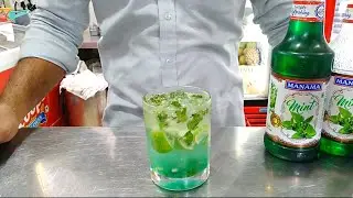 Original mint mojito || Mint moito || Non alcoholic drink || Easy to make ||The mocktail house
