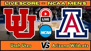 🔴 Utah Utes vs Arizona Wildcats | NCAA Men&rsquo;s Basketball | Live Score Update January 3