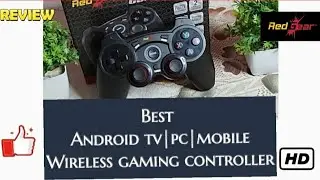 best wireless gamepad for android TV and PC | Redgear elite wireless Gaming controller