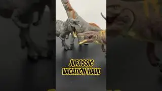 T-Rex, Titanosaurus & Spinosaurus (Jurassic World Rebirth) From Takara Tomy, Vacation Haul Unboxing