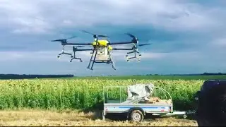 JOYANCE brand rtf sprayer drone, farm spraying drone for organic made in China