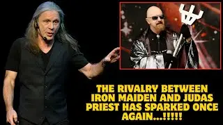 Few moments ago: Bruce Dickinson EXPOSES Rob Halford&rsquo;s Teleprompter Secret!