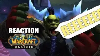 REACTION to CLASSIC WOW SERVER - Battle for Azeroth