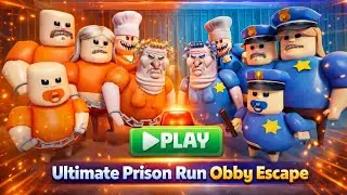 PRISONER VS POLICE! 😱 Ultimate Prison Run Obby Escape